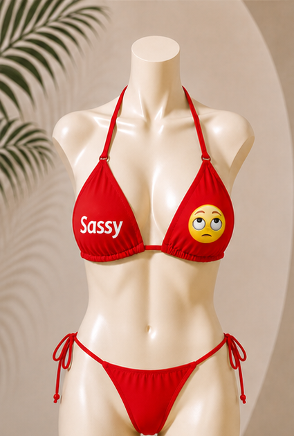 Emoj Bikini Set “Sassy”