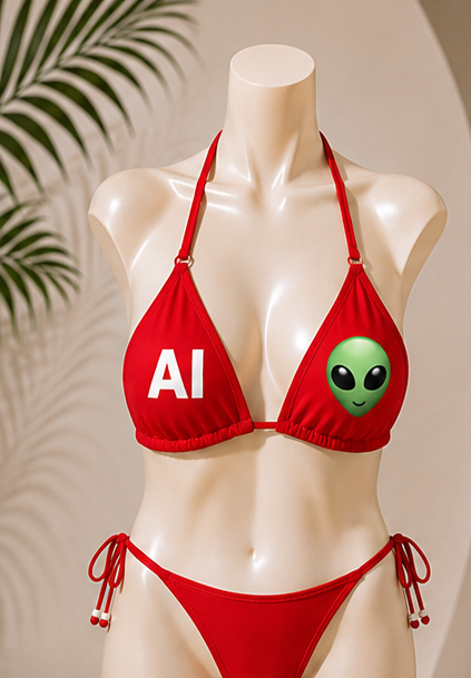 Emoj Bikini Set “Extraterrestrial”