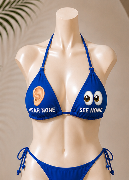 Emoj Bikini Set “Wise Monkey”