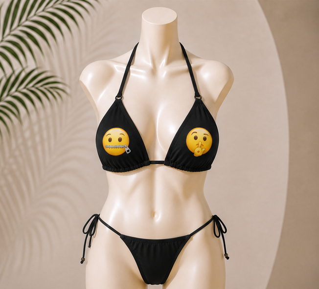 Emoj Bikini Set “Mute”