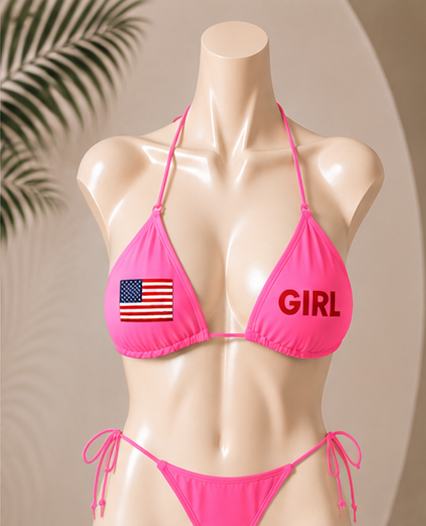 Emoj Bikini Set "American Women"