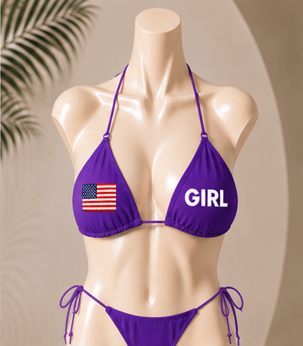 Emoj Bikini Set "American Women"