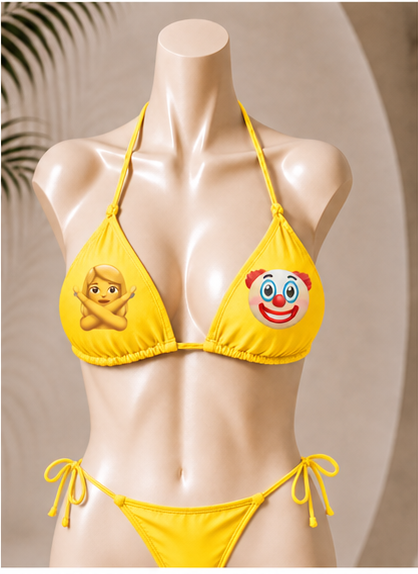 Emoj Bikini Set "Scrubs"