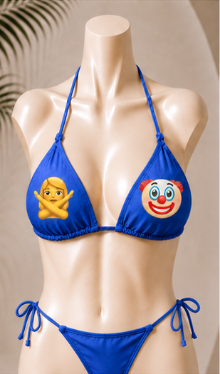 Emoj Bikini Set "Scrubs"