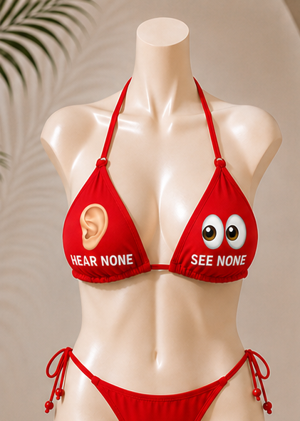 Emoj Bikini Set “Wise Monkey”