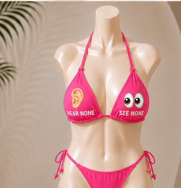 Emoj Bikini Set “Wise Monkey”