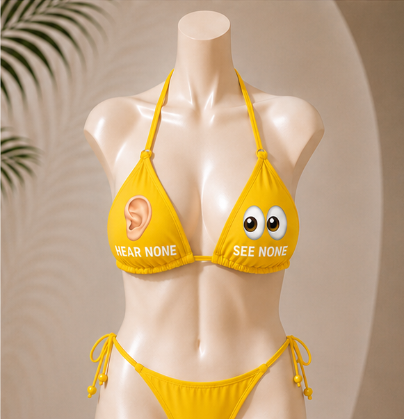 Emoj Bikini Set “Wise Monkey”