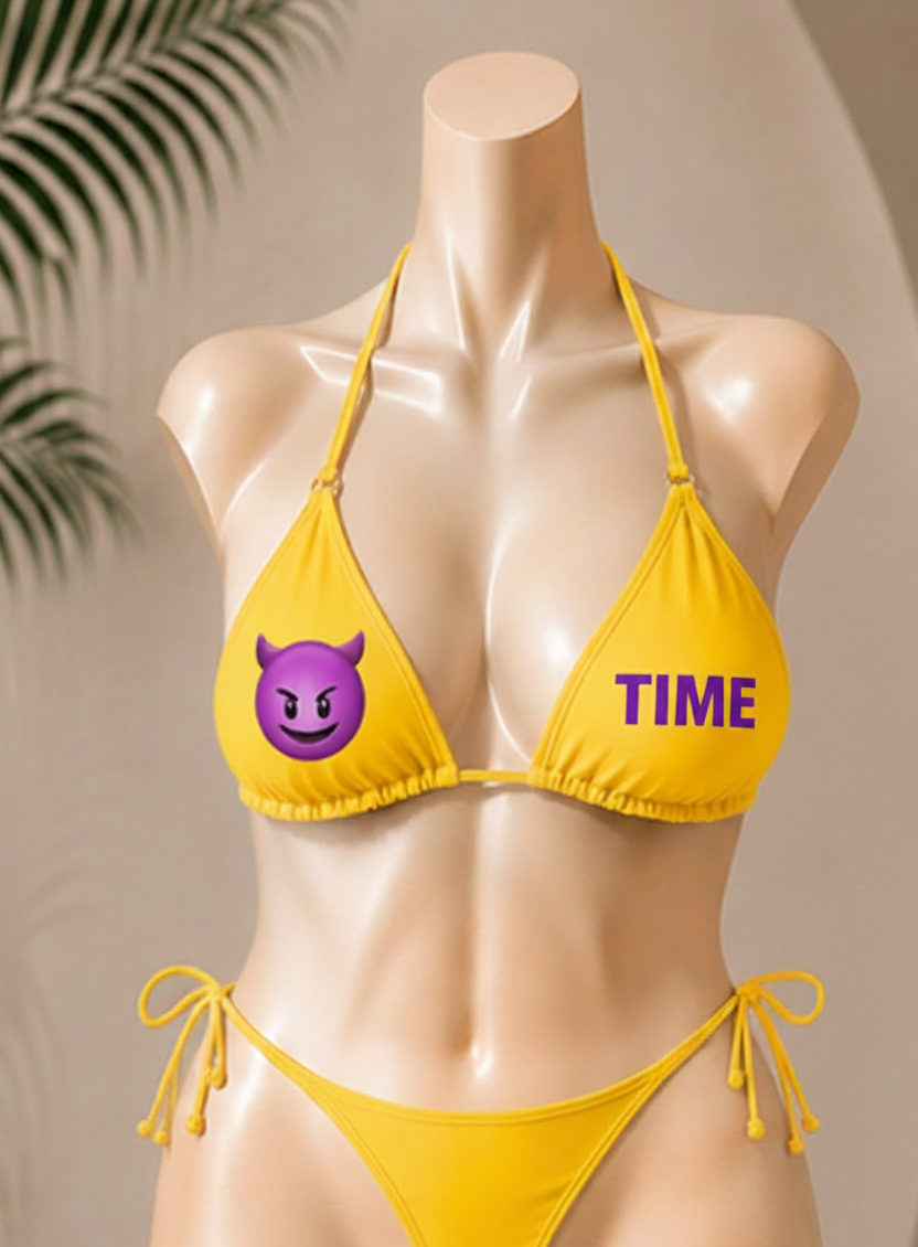 Emoj Bikini Set “Demon"